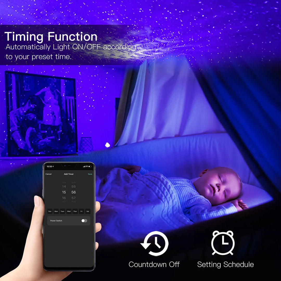 TUYA Night Sky Projector with Mobile App | For children and adults