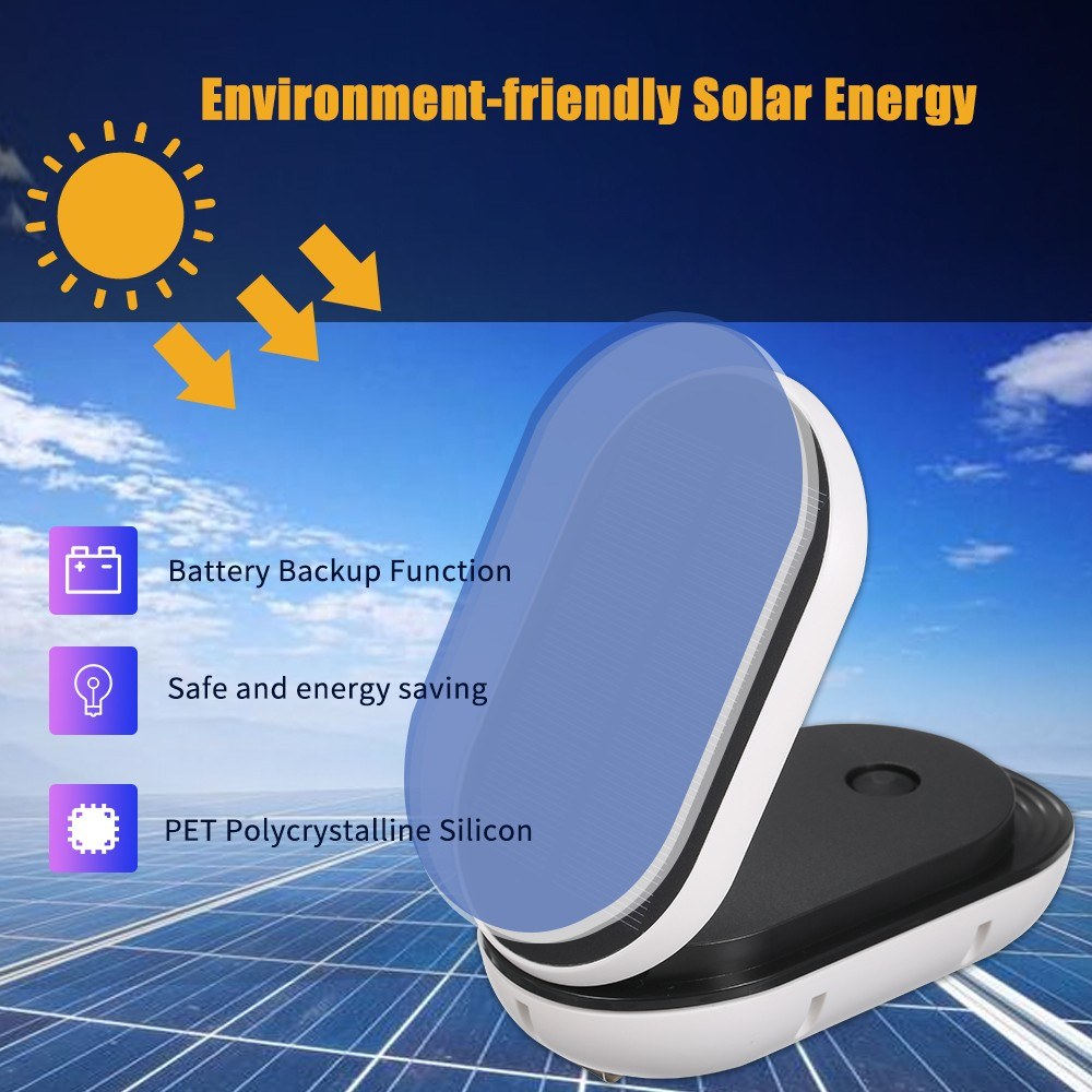 Solární provzdušňovač jezírka AP007 – 3600 mAh baterie, 2 režimy provozu, 1 W panel