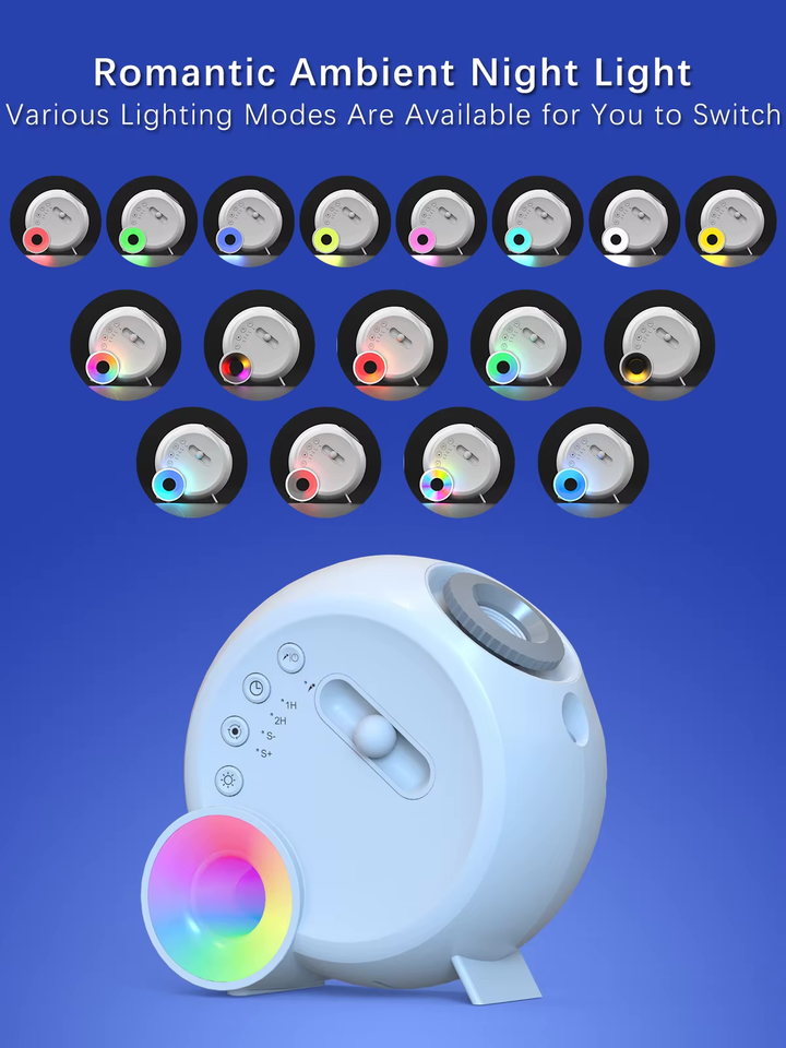 Galaxy Projector with Meteorite Function - Bluetooth Speaker and Remote Control