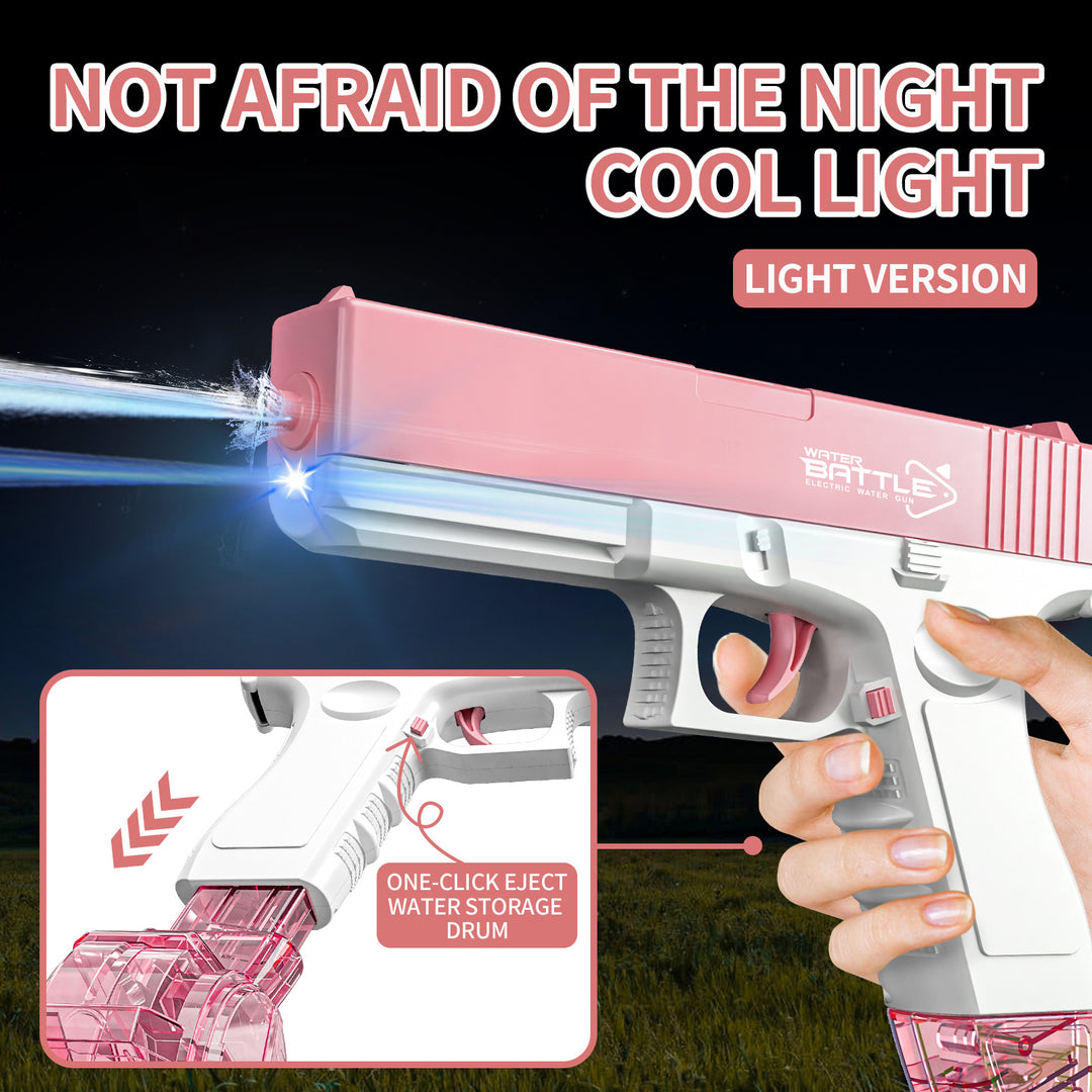 GLOCK Elektrische Wasserpistole für Kinder | Langer Schussbereich, 2 Magazine, automatisches Schießen