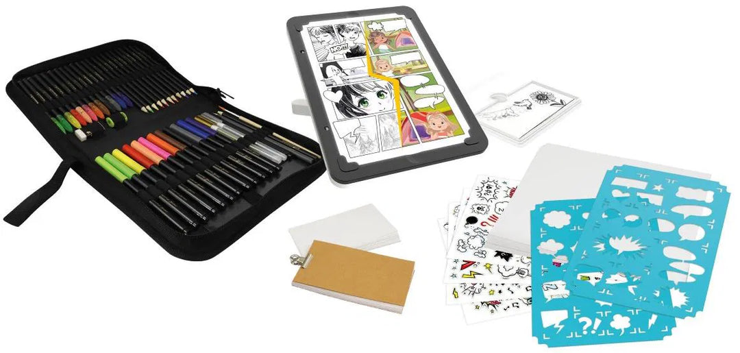 BUKI Profesionální studio - Komiksová kreslící tabulka 3v1