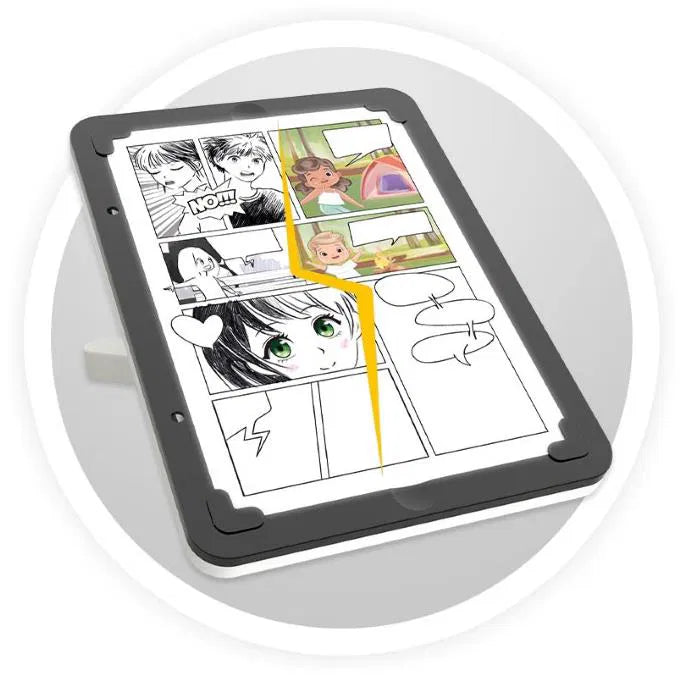 BUKI Profesionální studio - Komiksová kreslící tabulka 3v1