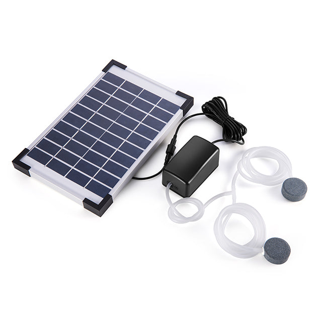 Fapiere Solar Pond Aerator AP206 - 2400 mAh Battery, 2 Modes, 5 W