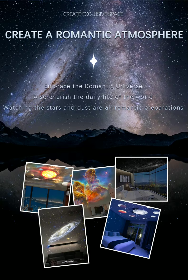 Astronaut Style Galaxy Projector | Home planetarium for children 