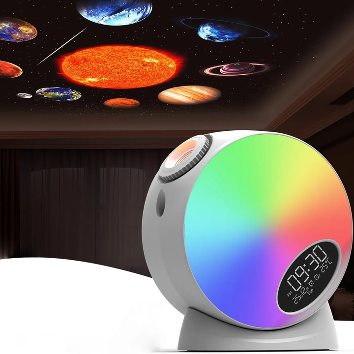 Projektor galaxie s funkcí meteoritu | 13 kazet se snímky ve 4K kvalitě a Bluetooth reproduktor
