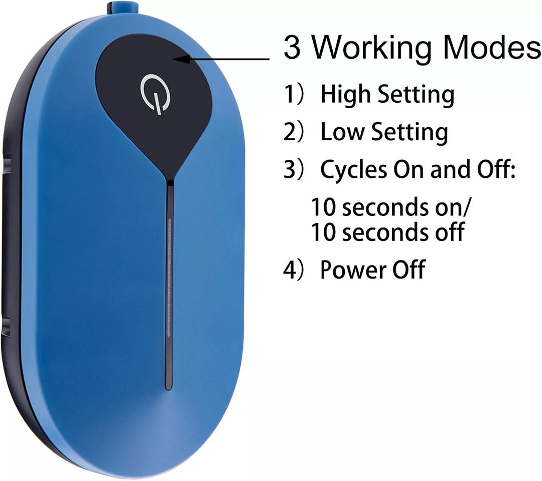Solární provzdušňovač jezírka AP008 – 3600 mAh baterie, 3 režimy provozu, 1,5 W panel