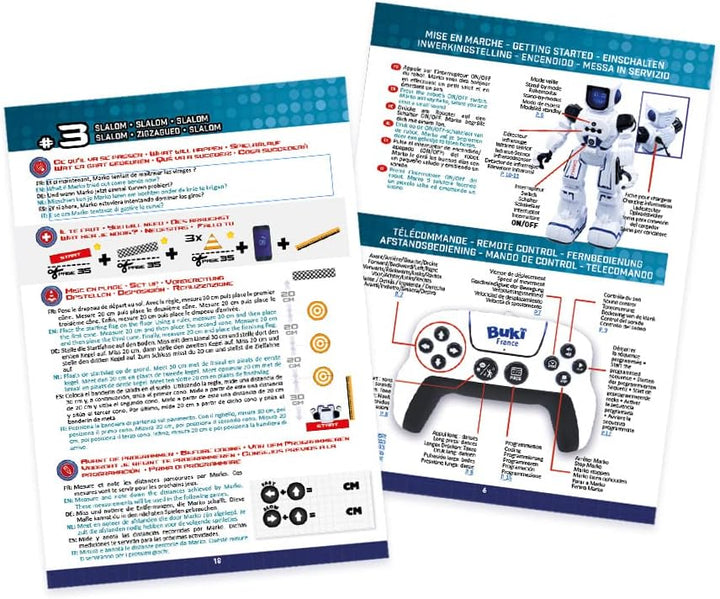 Buki France Marko Robot – programovatelný robot s 20 funkcemi