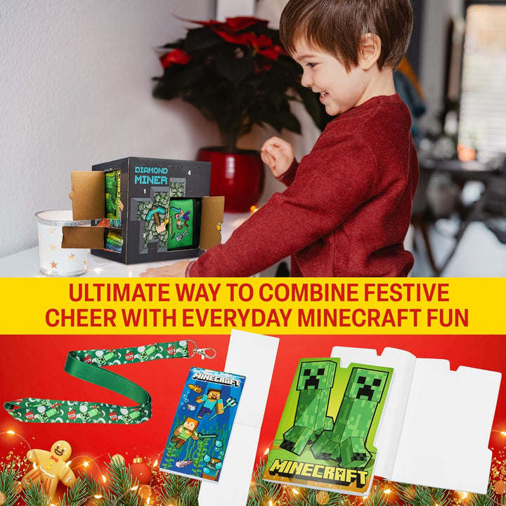 Minecraft Adventní kalendář 2025 (Černá kostka Creeper)