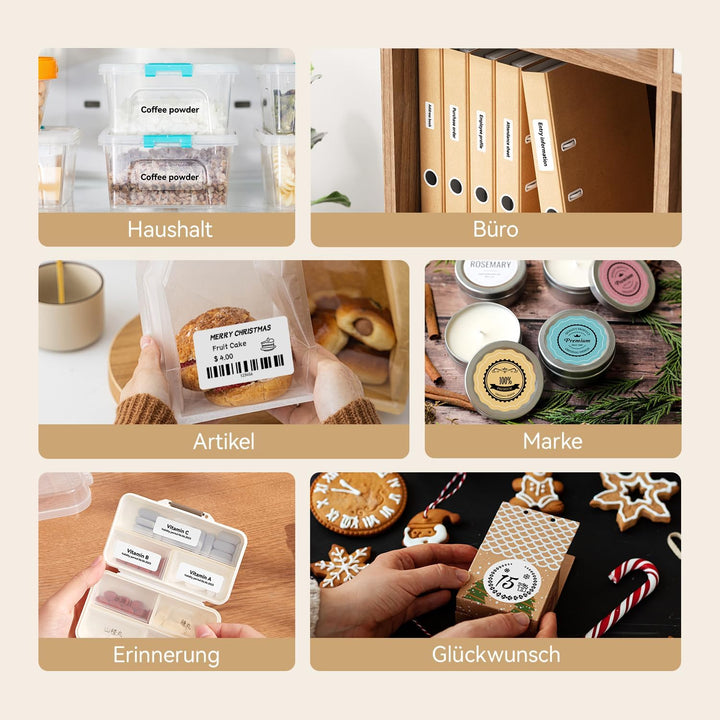 Niimbot náhradní samolepící štítky pro tiskárny B21, B21S, B1, B3S, 50x30mm, 230ks/role