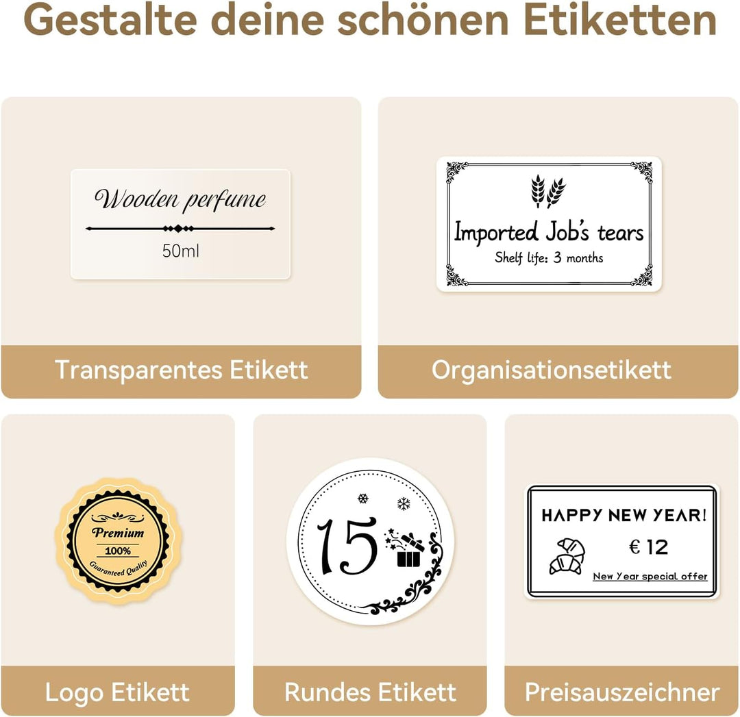 Niimbot náhradní samolepící štítky pro tiskárny B21, B21S, B1, B3S, 50x30mm, 230ks/role