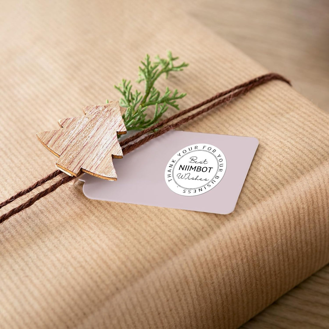 Niimbot náhradní samolepící štítky pro tiskárny B21, B21S, B1, B3S, 50x50mm, kulaté