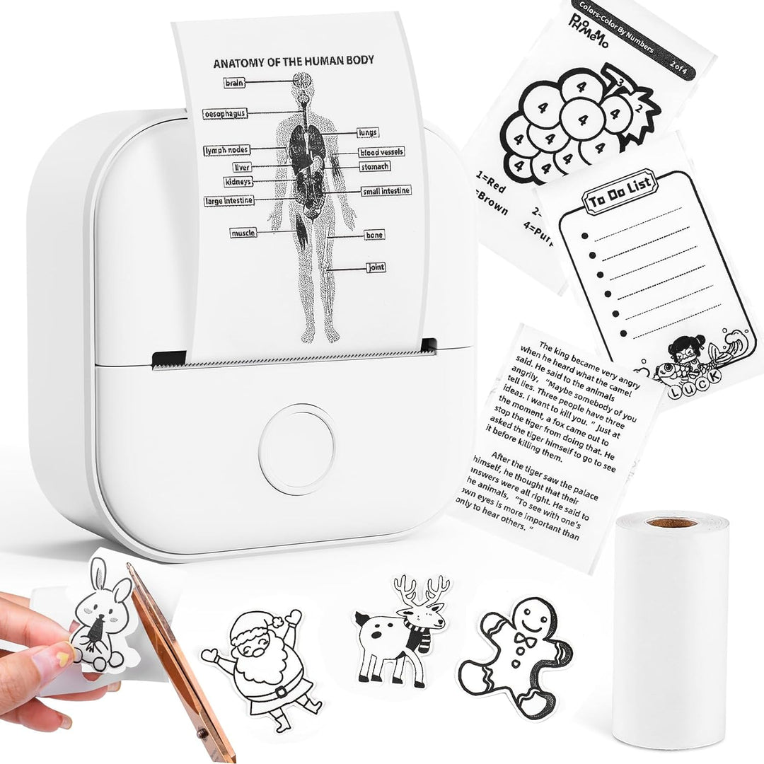 Phomemo T02 Smart Portable Printer | Printing of labels, stickers and images