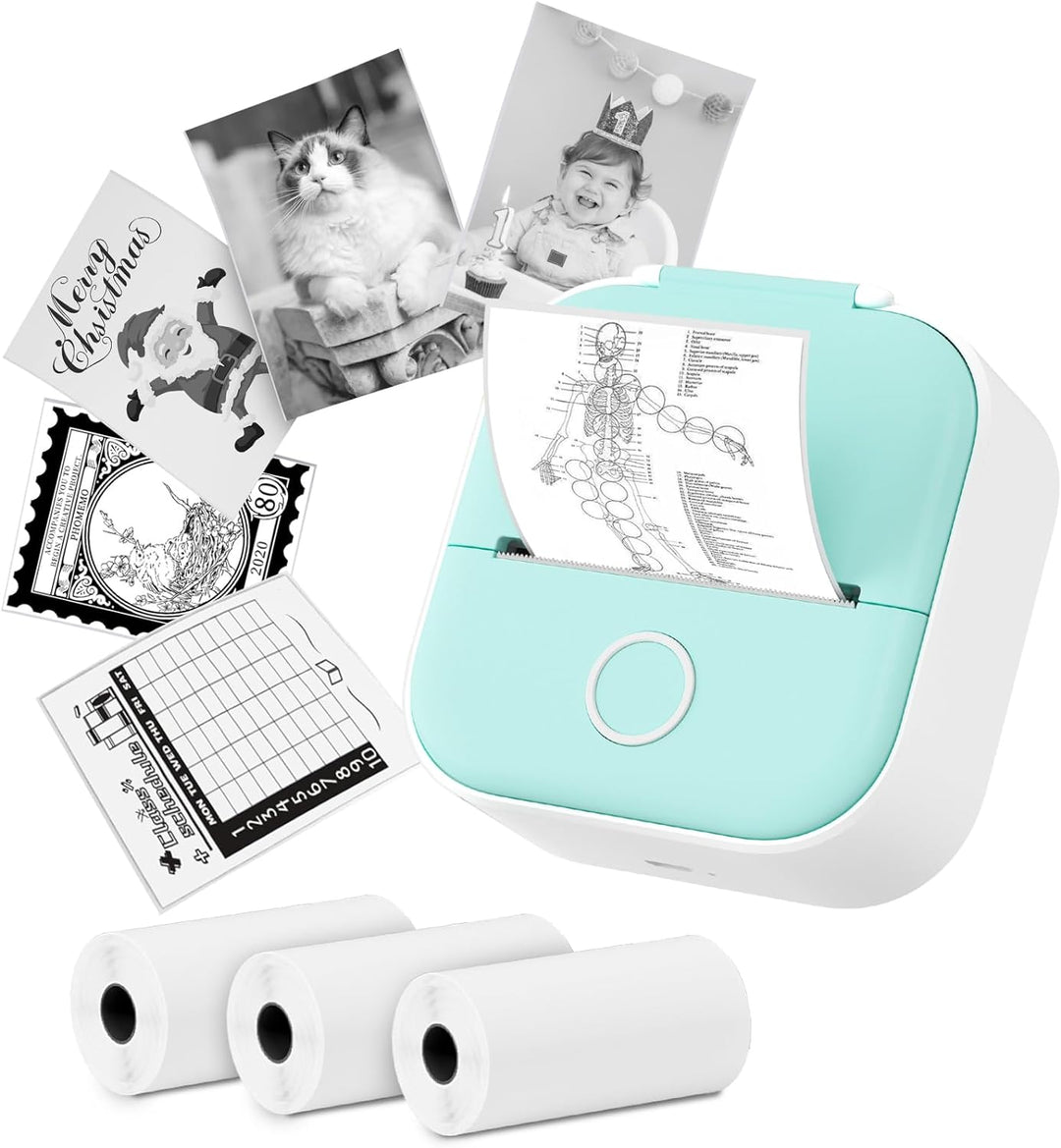 Phomemo T02 Smart Portable Printer | Printing of labels, stickers and images