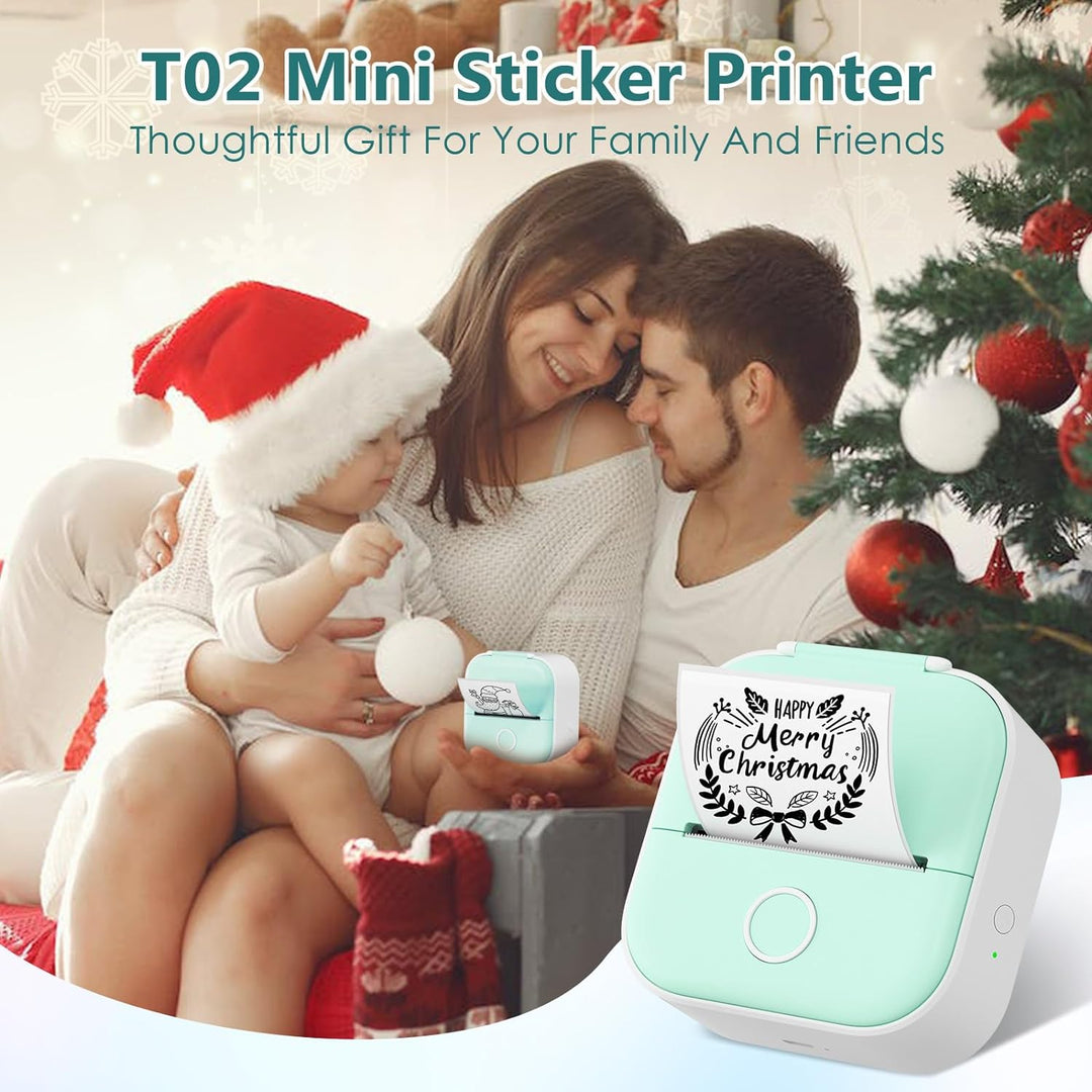 Phomemo T02 Smart Portable Printer | Printing of labels, stickers and images