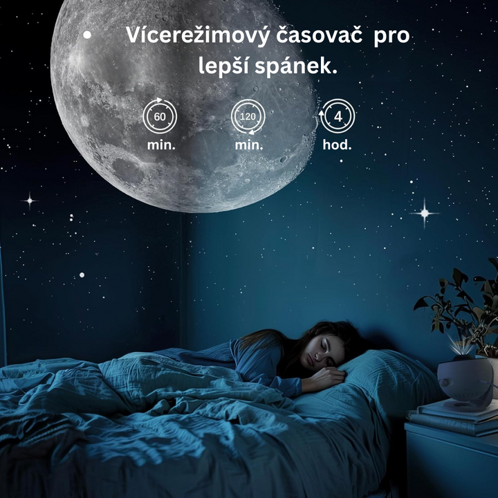 Projektor galaxie (PRO) | Domácí planetárium - 13 kazet a dálkové ovládání