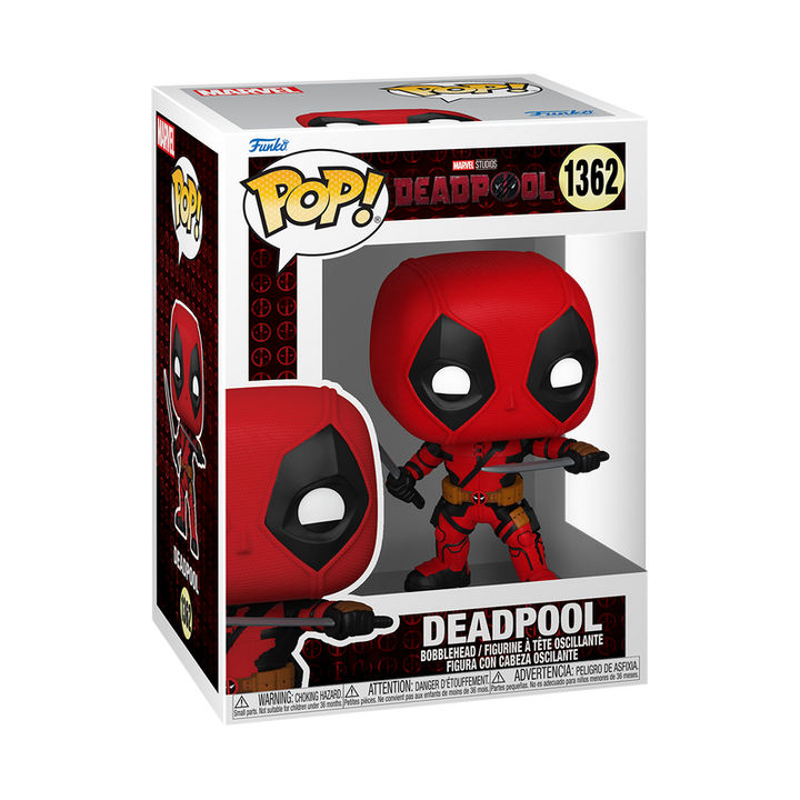 Funko Pop! Deadpool with Swords | Marvel collectible figure