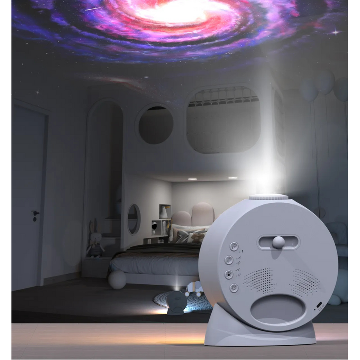 Projektor galaxie s funkcí meteoritu | 13 kazet se snímky ve 4K kvalitě a Bluetooth reproduktor