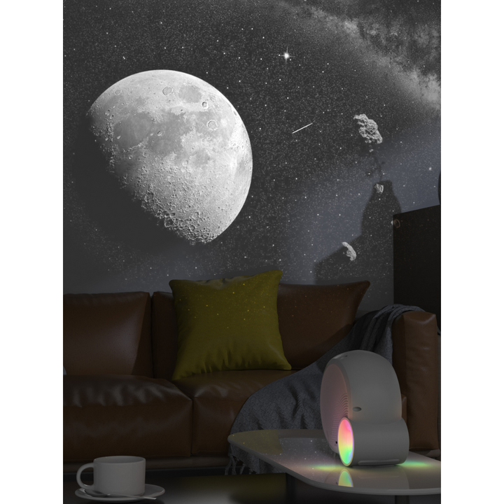 Galaxy projector with meteor feature | 13 cassettes with images in 4K quality and a Bluetooth speaker