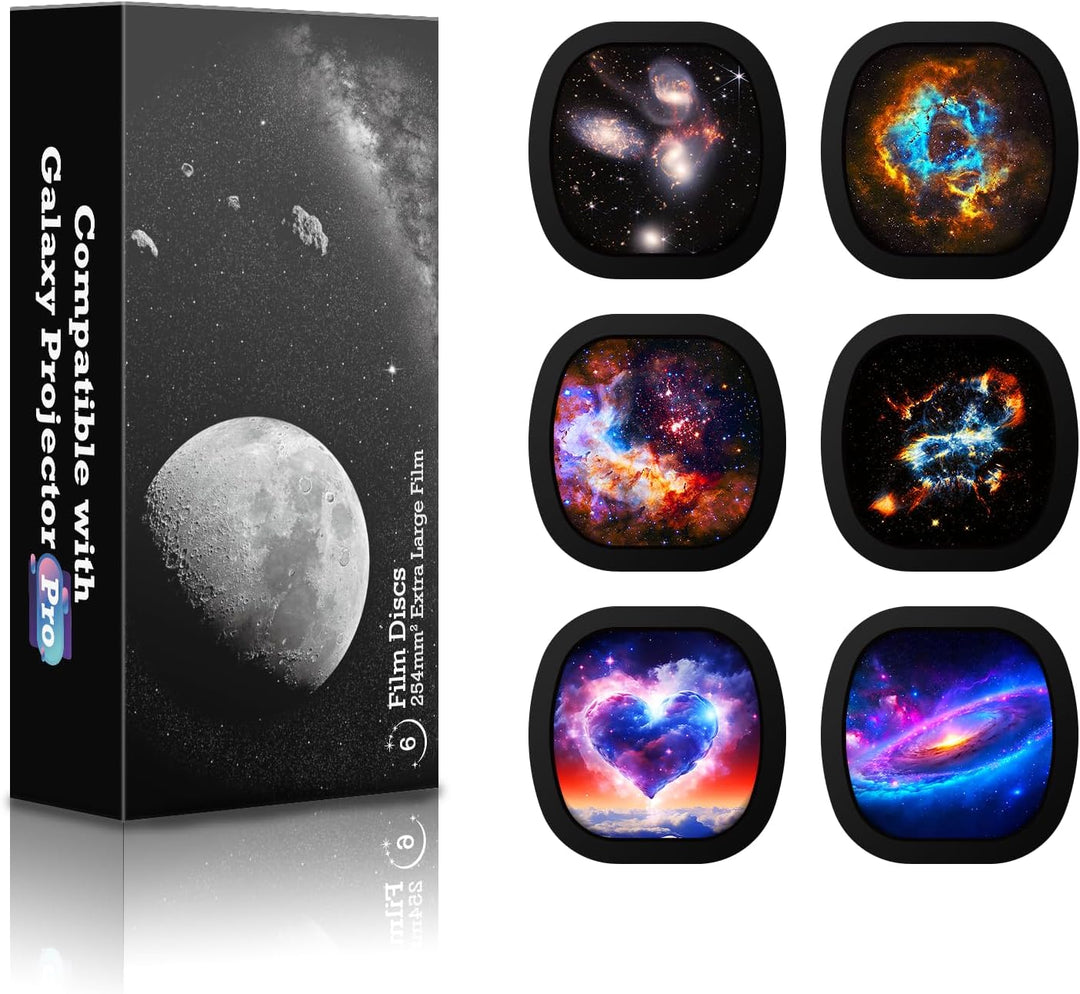 Galaxy Projector 5th Generation Refill Cartridge Set | 4K Quality Images