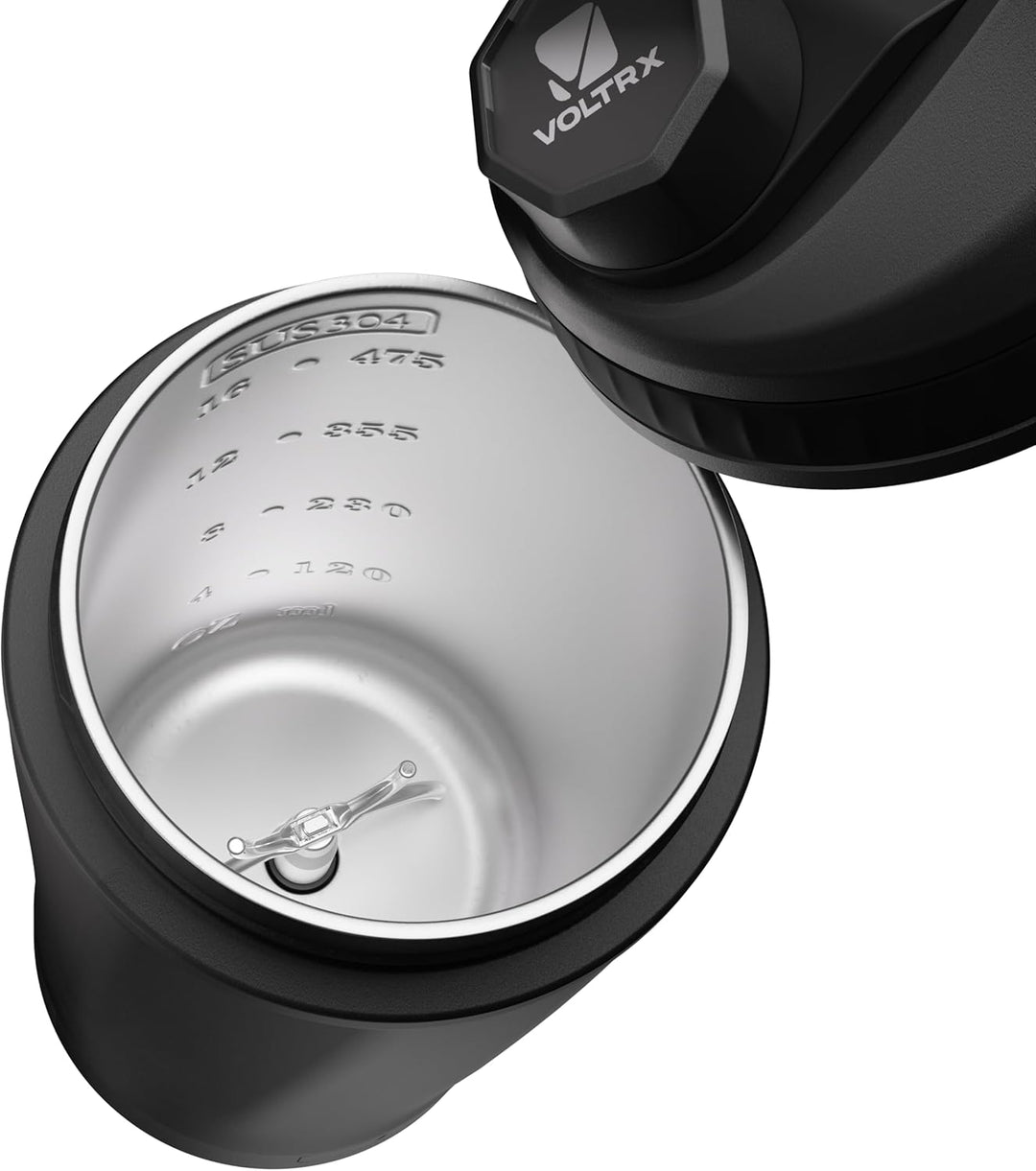 VOLTRX ChillMix Elektrický shaker z nerezové oceli, černá