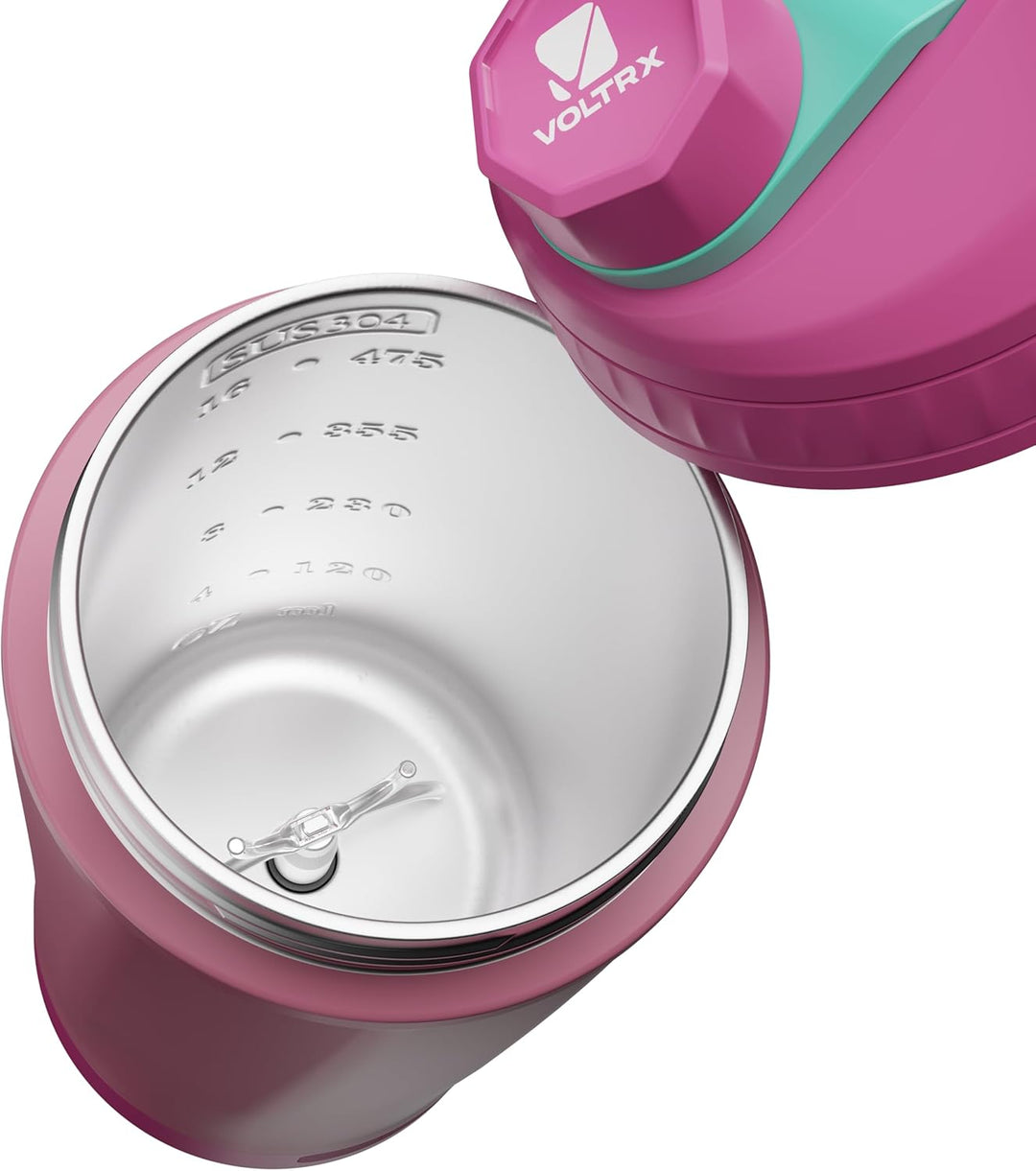 VOLTRX ChillMix Elektrický shaker z nerezové oceli, růžová