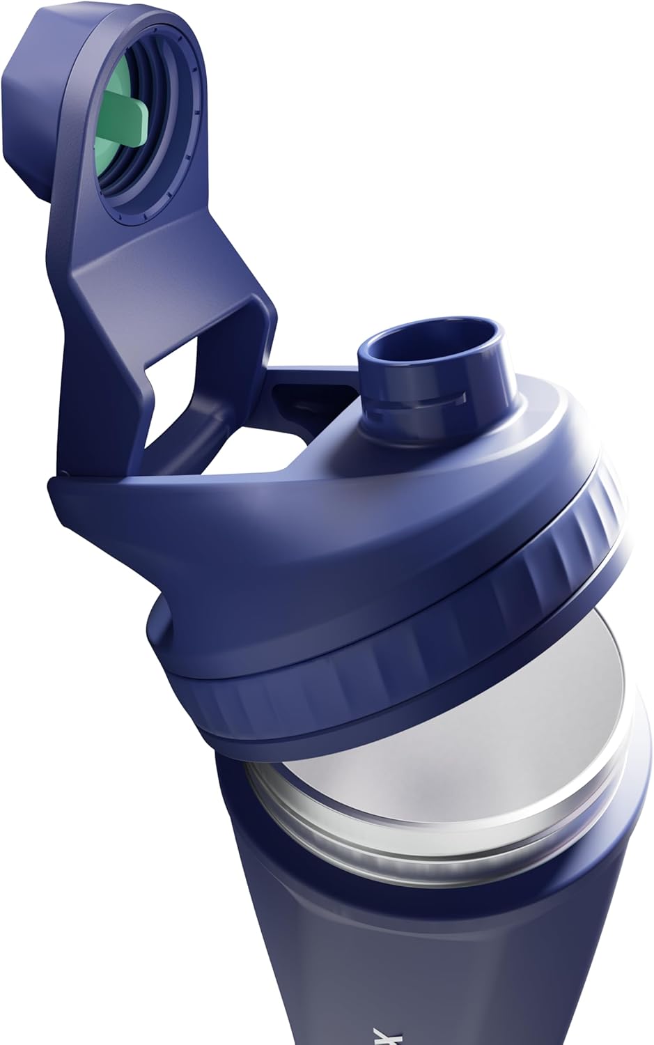 VOLTRX ChillMix Elektrický shaker z nerezové oceli, tmavě modrá