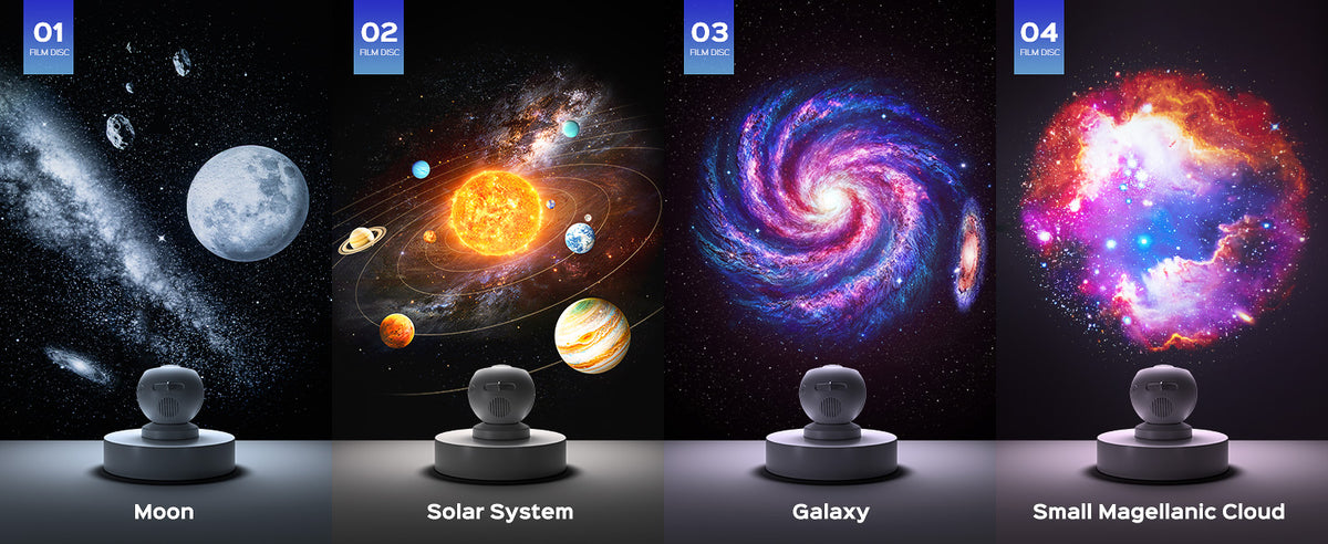 Od Měsíce až ke vzdáleným galaxiím